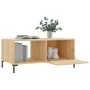 Mesa de centro madera contrachapada roble Sonoma 90x50x40 cm de vidaXL, Mesas de centro - Ref: Foro24-829215, Precio: 46,60 €...