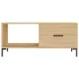 Mesa de centro madera contrachapada roble Sonoma 90x50x40 cm de vidaXL, Mesas de centro - Ref: Foro24-829215, Precio: 46,60 €...