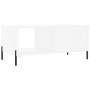 Mesa de centro madera contrachapada blanco 90x50x40 cm de vidaXL, Mesas de centro - Ref: Foro24-829220, Precio: 52,05 €, Desc...