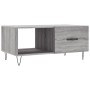 Sonoma-Couchtisch aus grauem Sperrholz, 90 x 50 x 40 cm von vidaXL, Couchtisch - Ref: Foro24-829210, Preis: 47,94 €, Rabatt: %