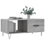 Mesa de centro madera contrachapada gris Sonoma 90x50x40 cm de vidaXL, Mesas de centro - Ref: Foro24-829210, Precio: 47,47 €,...