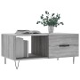 Sonoma-Couchtisch aus grauem Sperrholz, 90 x 50 x 40 cm von vidaXL, Couchtisch - Ref: Foro24-829210, Preis: 47,94 €, Rabatt: %