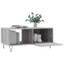 Sonoma-Couchtisch aus grauem Sperrholz, 90 x 50 x 40 cm von vidaXL, Couchtisch - Ref: Foro24-829210, Preis: 47,94 €, Rabatt: %