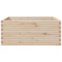 Jardinera de madera maciza de pino 110x110x46 cm