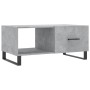 Concrete gray plywood coffee table 90x50x40 cm by vidaXL, Coffee table - Ref: Foro24-829240, Price: 63,82 €, Discount: %