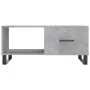 Betongrauer Couchtisch aus Sperrholz, 90 x 50 x 40 cm von vidaXL, Couchtisch - Ref: Foro24-829240, Preis: 62,96 €, Rabatt: %