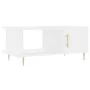 Couchtisch aus weißem Sperrholz, 90 x 50 x 40 cm von vidaXL, Couchtisch - Ref: Foro24-829476, Preis: 46,59 €, Rabatt: %