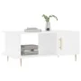 Couchtisch aus weißem Sperrholz, 90 x 50 x 40 cm von vidaXL, Couchtisch - Ref: Foro24-829476, Preis: 46,59 €, Rabatt: %