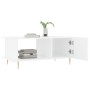 Couchtisch aus weißem Sperrholz, 90 x 50 x 40 cm von vidaXL, Couchtisch - Ref: Foro24-829476, Preis: 46,34 €, Rabatt: %