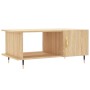 Couchtisch aus Sonoma-Eichensperrholz, 90 x 50 x 40 cm von vidaXL, Couchtisch - Ref: Foro24-829471, Preis: 43,67 €, Rabatt: %
