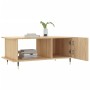 Couchtisch aus Sonoma-Eichensperrholz, 90 x 50 x 40 cm von vidaXL, Couchtisch - Ref: Foro24-829471, Preis: 43,67 €, Rabatt: %