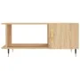 Sonoma oak plywood coffee table 90x50x40 cm by vidaXL, Coffee table - Ref: Foro24-829471, Price: 43,23 €, Discount: %
