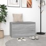 Bank Flur graues Sonoma Sperrholz 80x40x45 cm von vidaXL, Bänke für Hallen und Lager - Ref: Foro24-816048, Preis: 62,23 €, Ra...