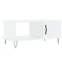 Couchtisch aus glänzend weißem Sperrholz, 90 x 50 x 40 cm von vidaXL, Couchtisch - Ref: Foro24-829486, Preis: 61,21 €, Rabatt: %