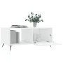Couchtisch aus glänzend weißem Sperrholz, 90 x 50 x 40 cm von vidaXL, Couchtisch - Ref: Foro24-829182, Preis: 43,74 €, Rabatt: %