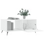 Couchtisch aus glänzend weißem Sperrholz, 90 x 50 x 40 cm von vidaXL, Couchtisch - Ref: Foro24-829182, Preis: 43,74 €, Rabatt: %