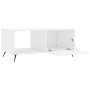 Couchtisch aus glänzend weißem Sperrholz, 90 x 50 x 40 cm von vidaXL, Couchtisch - Ref: Foro24-829182, Preis: 43,74 €, Rabatt: %