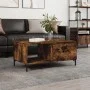Couchtisch aus geräuchertem Eichensperrholz 90x50x40 cm von vidaXL, Couchtisch - Ref: Foro24-829217, Preis: 62,87 €, Rabatt: %