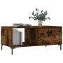 Mesa de centro madera contrachapada roble ahumado 90x50x40 cm de vidaXL, Mesas de centro - Ref: Foro24-829217, Precio: 62,87 ...