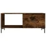 Couchtisch aus geräuchertem Eichensperrholz 90x50x40 cm von vidaXL, Couchtisch - Ref: Foro24-829217, Preis: 62,87 €, Rabatt: %