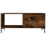Smoked oak plywood coffee table 90x50x40 cm by vidaXL, Coffee table - Ref: Foro24-829217, Price: 63,65 €, Discount: %