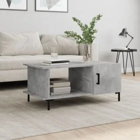 Mesa de centro madera contrachapada gris hormigón 90x50x40 cm de vidaXL, Mesas de centro - Ref: Foro24-829496, Precio: 48,28 ...