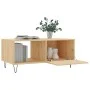 Couchtisch aus Sonoma-Eichensperrholz, 90 x 50 x 40 cm von vidaXL, Couchtisch - Ref: Foro24-829207, Preis: 45,73 €, Rabatt: %