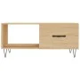 Couchtisch aus Sonoma-Eichensperrholz, 90 x 50 x 40 cm von vidaXL, Couchtisch - Ref: Foro24-829207, Preis: 45,73 €, Rabatt: %