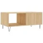 Couchtisch aus Sonoma-Eichensperrholz, 90 x 50 x 40 cm von vidaXL, Couchtisch - Ref: Foro24-829207, Preis: 45,73 €, Rabatt: %