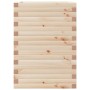 Jardinera de madera maciza de pino 50x50x68,5 cm