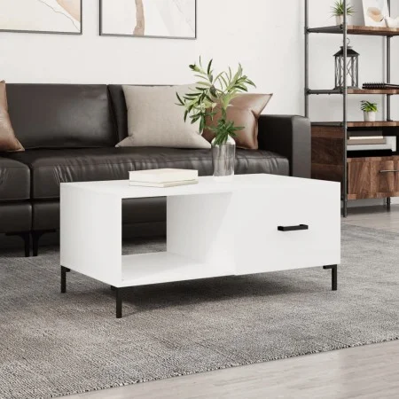 Couchtisch aus weißem Sperrholz, 90 x 50 x 40 cm von vidaXL, Couchtisch - Ref: Foro24-829212, Preis: 49,74 €, Rabatt: %