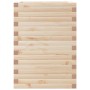 Jardinera de madera maciza de pino 50x50x68,5 cm