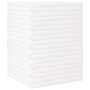 Jardinera madera maciza de pino blanco 50x50x68,5 cm