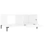 Couchtisch aus weißem Sperrholz, 90 x 50 x 40 cm von vidaXL, Couchtisch - Ref: Foro24-829212, Preis: 49,74 €, Rabatt: %