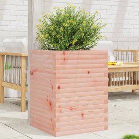 Jardinera madera maciza de abeto Douglas 50x50x68,5 cm en Maceteros y jardineras | Comprar online en Foro24