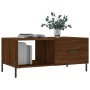 Couchtisch aus braunem Eichensperrholz, 90 x 50 x 40 cm von vidaXL, Couchtisch - Ref: Foro24-829227, Preis: 50,40 €, Rabatt: %