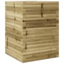 Jardinera madera de pino impregnada 50x50x68,5 cm