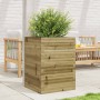 Jardinera madera de pino impregnada 50x50x68,5 cm