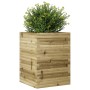 Jardinera madera de pino impregnada 50x50x68,5 cm
