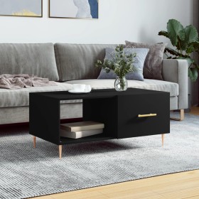Couchtisch aus schwarzem Sperrholz, 90 x 50 x 40 cm von vidaXL, Couchtisch - Ref: Foro24-829197, Preis: 63,13 €, Rabatt: %