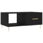 Mesa de centro madera contrachapada negro 90x50x40 cm de vidaXL, Mesas de centro - Ref: Foro24-829197, Precio: 63,07 €
