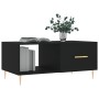Mesa de centro madera contrachapada negro 90x50x40 cm de vidaXL, Mesas de centro - Ref: Foro24-829197, Precio: 63,07 €