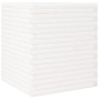Jardinera madera maciza de pino blanco 60x60x68,5 cm