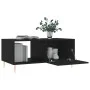 Mesa de centro madera contrachapada negro 90x50x40 cm de vidaXL, Mesas de centro - Ref: Foro24-829197, Precio: 62,35 €, Descu...