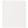 Jardinera madera maciza de pino blanco 60x60x68,5 cm