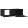 Mesa de centro madera contrachapada negro 90x50x40 cm de vidaXL, Mesas de centro - Ref: Foro24-829197, Precio: 63,07 €