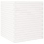 Jardinera madera maciza de pino blanco 60x60x68,5 cm