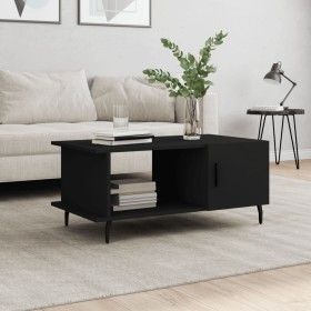 Couchtisch aus schwarzem Sperrholz, 90 x 50 x 40 cm von vidaXL, Couchtisch - Ref: Foro24-829501, Preis: 48,58 €, Rabatt: %