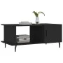 Mesa de centro madera contrachapada negro 90x50x40 cm de vidaXL, Mesas de centro - Ref: Foro24-829501, Precio: 48,16 €, Descu...