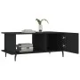 Mesa de centro madera contrachapada negro 90x50x40 cm de vidaXL, Mesas de centro - Ref: Foro24-829501, Precio: 48,16 €, Descu...
